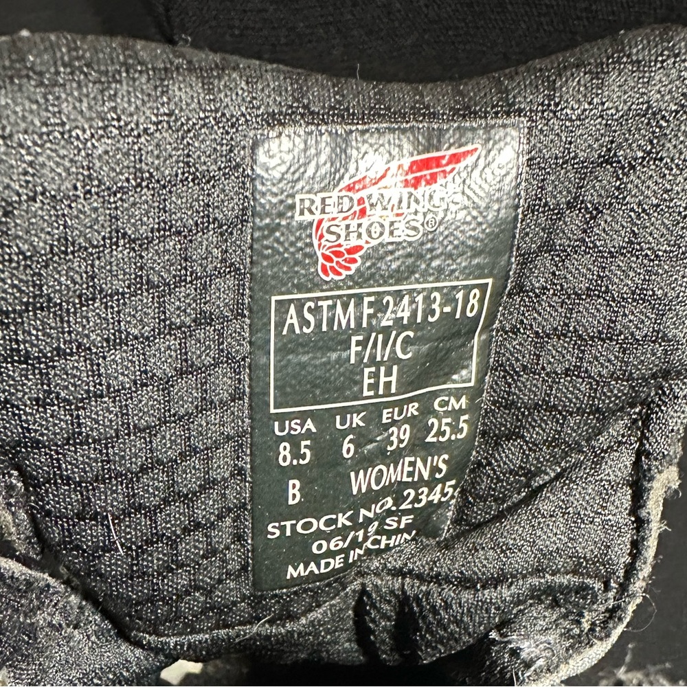 Red Wing 2345 Tradeswoman boots - Picture 7 of 8